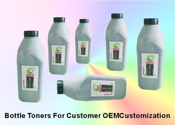 China FS 6030 / 6530MFP Kyocera Black Toner Powder In Bottle Compatible 12μM supplier