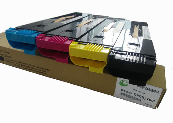 China Finished  700 Digital Color Press Toner With Chip 25000pages SGS supplier