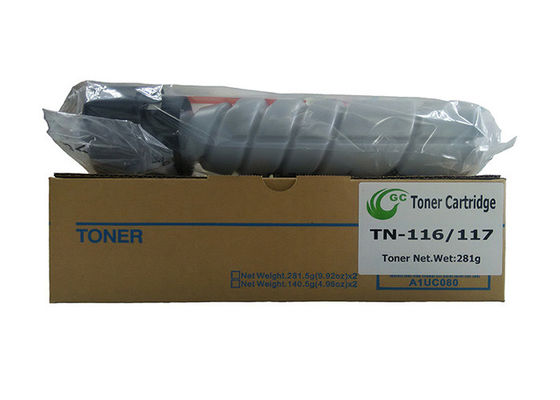 China 164 / 184 Black Laser Toner Cartridge , Konica Minolta Bizhub Toner Cartridge 281g supplier